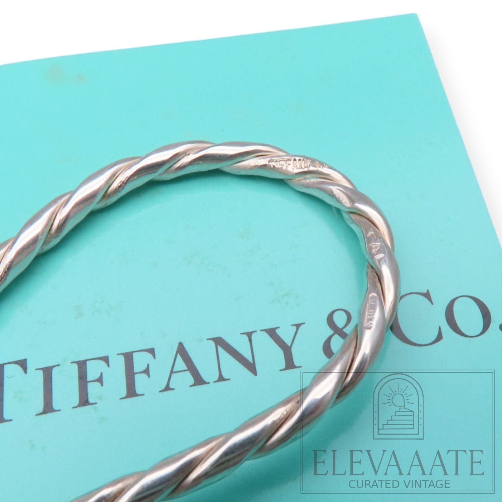美品 Tiffany&Co. ヴィンテージ ティファニー ツイスト ロープ