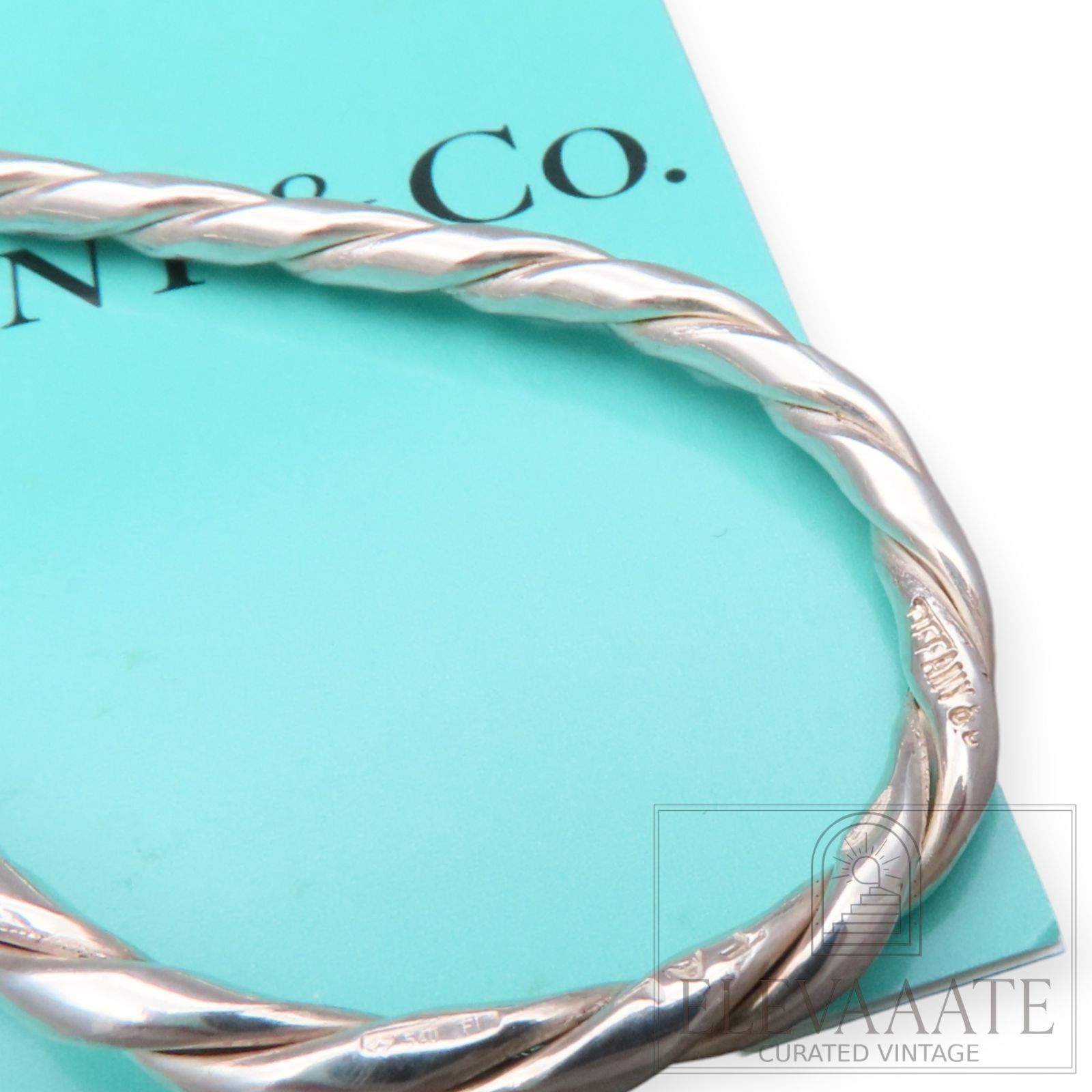 美品 Tiffany&Co. ヴィンテージ ティファニー ツイスト ロープ