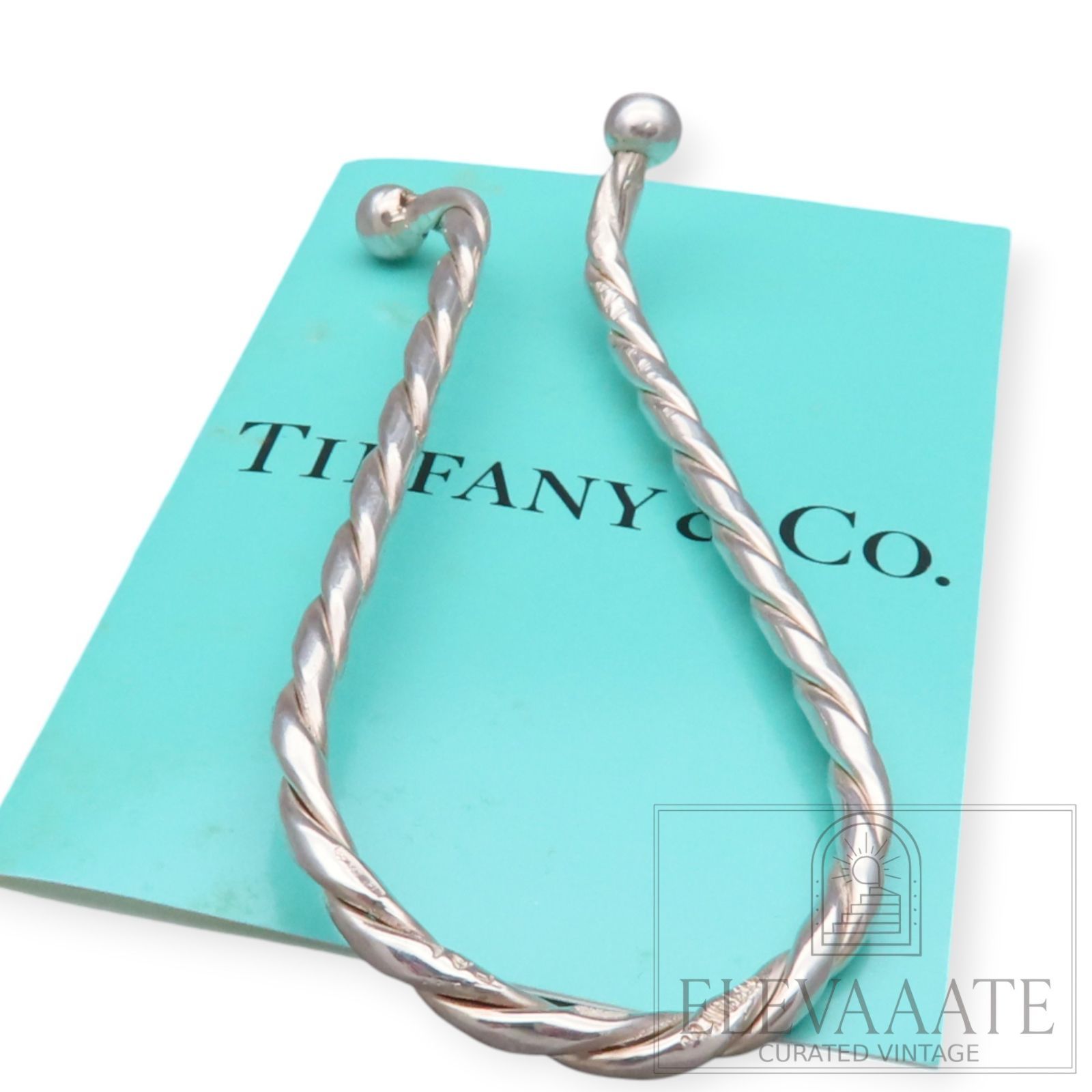 美品 Tiffany&Co. ヴィンテージ ティファニー ツイスト ロープ