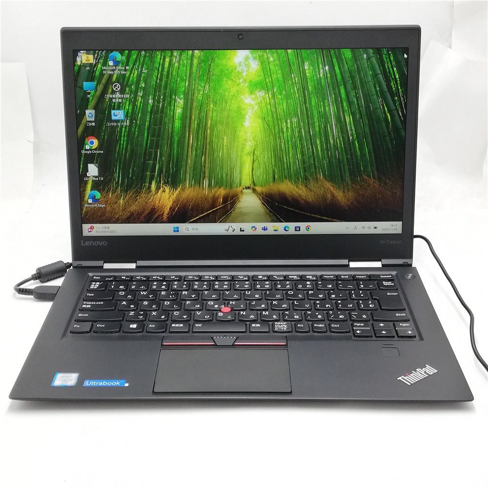 【送料無料】lenovo ThinkPad X1 Carbon Windows10 64bit フルHD液晶 WEBカメラ HDMI Core i5 6300U メモリー4GB 高速SSD128GB 無線LAN A4サイズ フルHD液晶ノートパソコン【中古】【30日保証】1750443 送料無料】lenovo ThinkPad X1 Carbon Windows10 64bit フルHD液晶 WEB