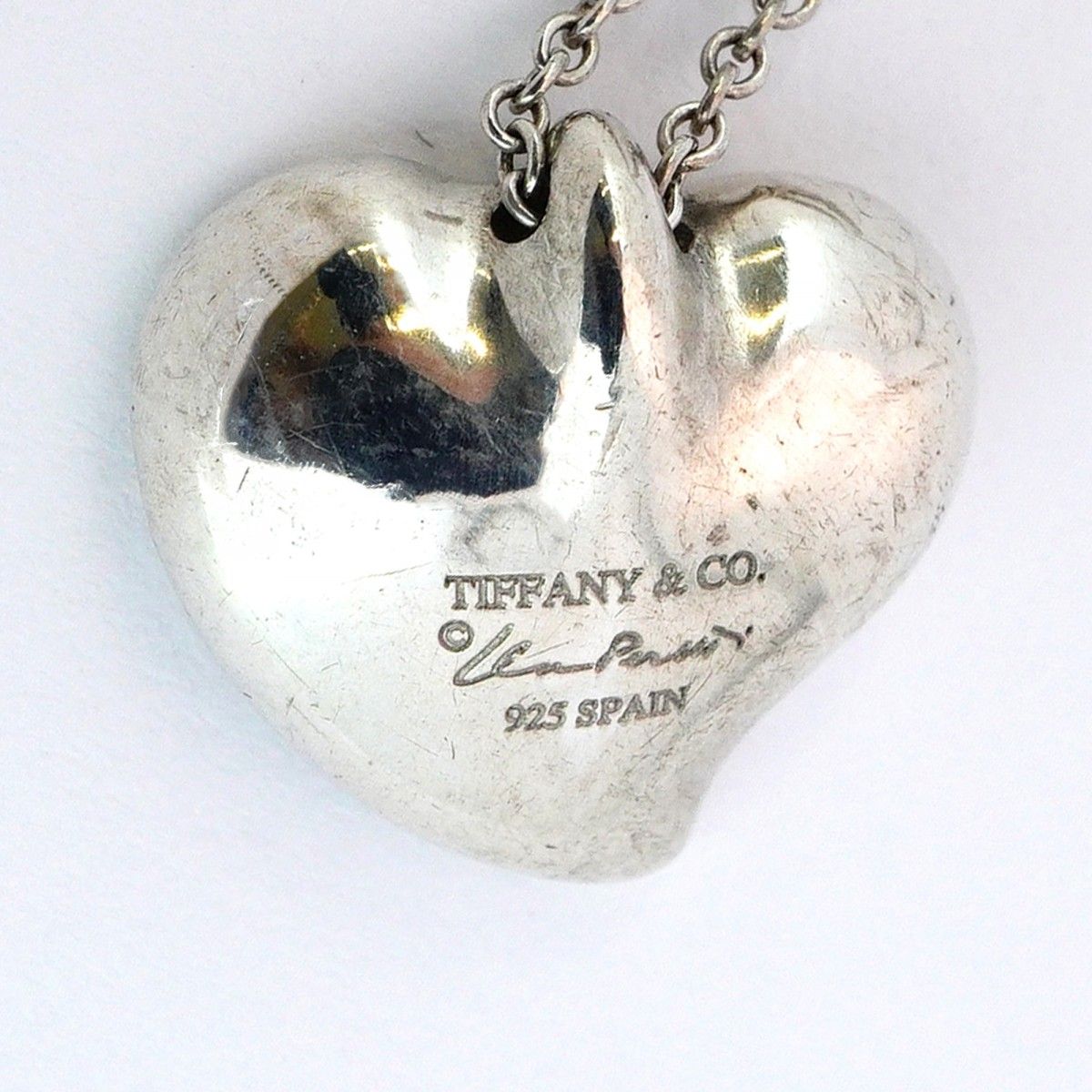 5job0176】ティファニー ネックレス カーブドバンド シルバー925【中古  