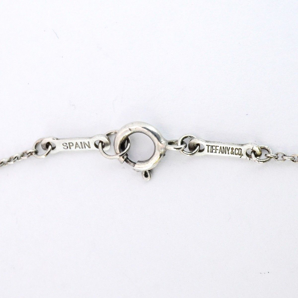 5job0176】ティファニー ネックレス カーブドバンド シルバー925【中古  