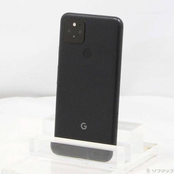 中古品〕 Google Pixel 5 128GB ジャストブラック G5NZ6 SoftBank【295