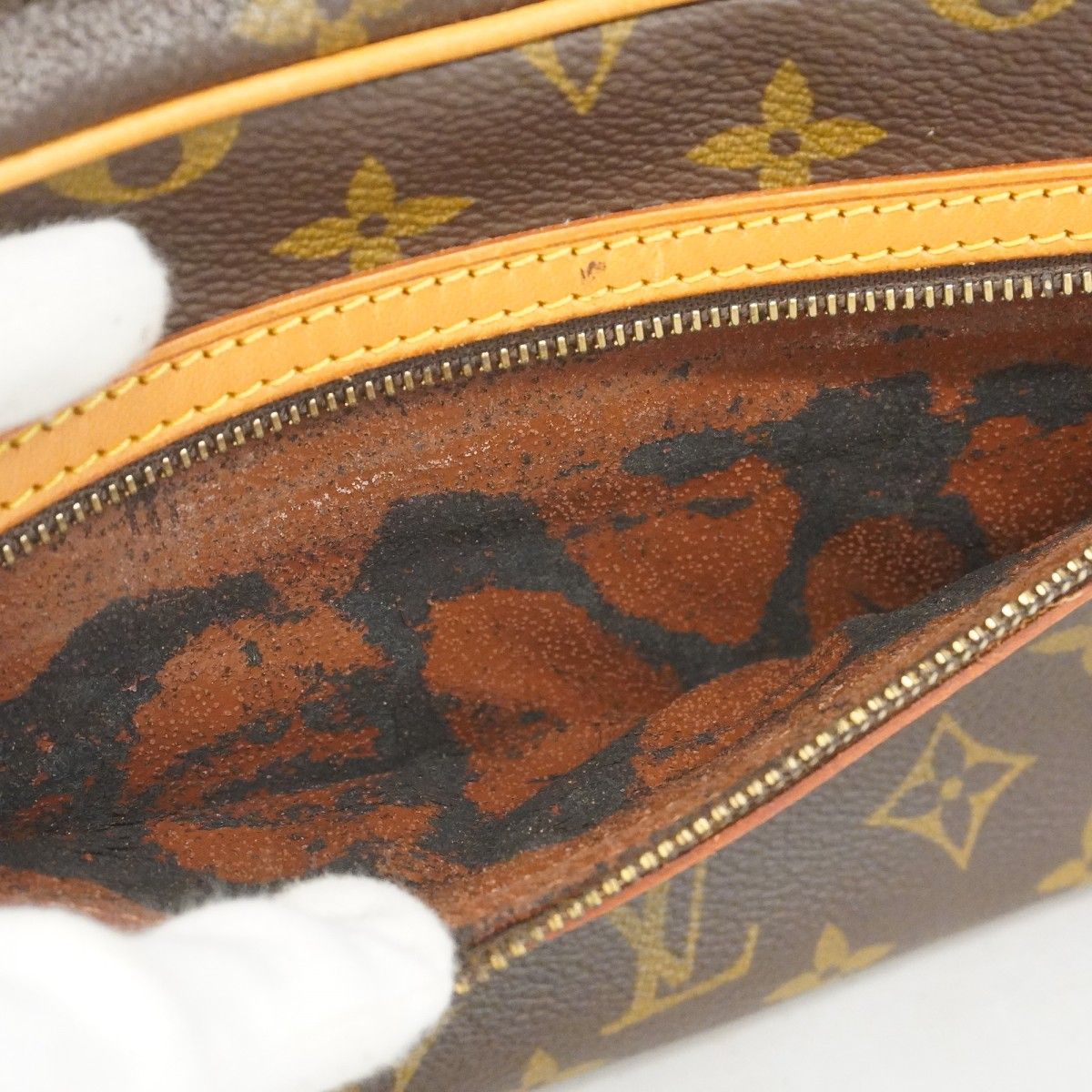 5od3061】ルイヴィトン クラッチバッグ モノグラム マルリードラゴンヌ  