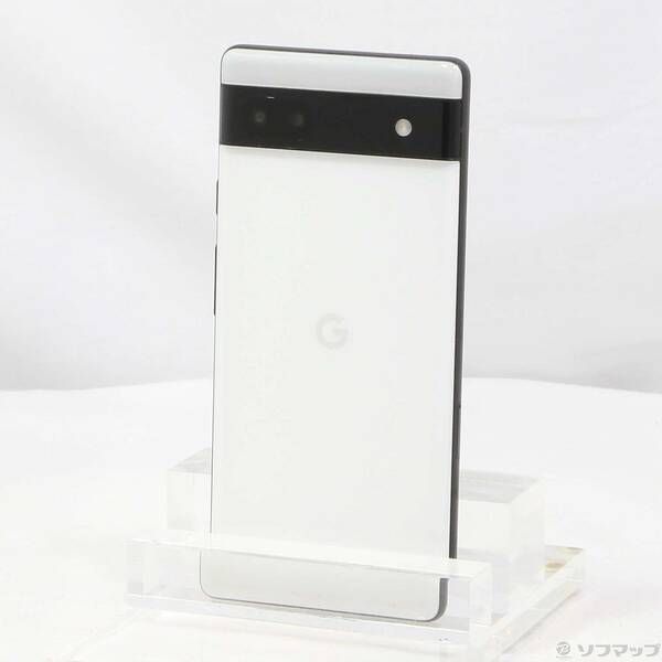 中古品〕 Google Pixel 6a 128GB チョーク GB17L SIMフリー【295