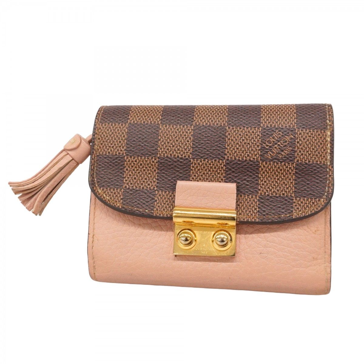 LOUIS VUITTON 美品 ダミエ 折り財布 CA0957 LOUIS VUITTON 美品