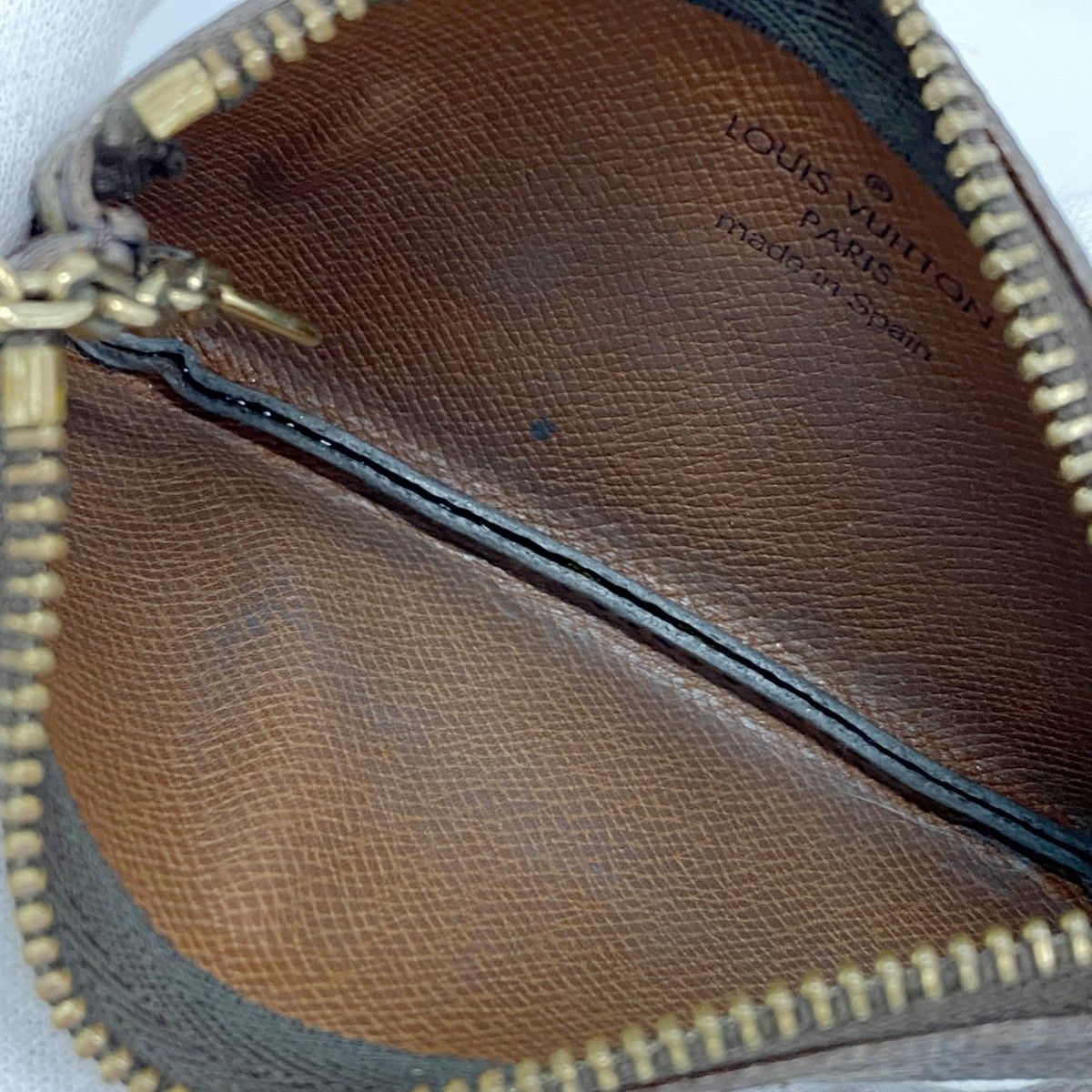 5od2975】ルイヴィトン コインケース モノグラム ポシェットクレ  