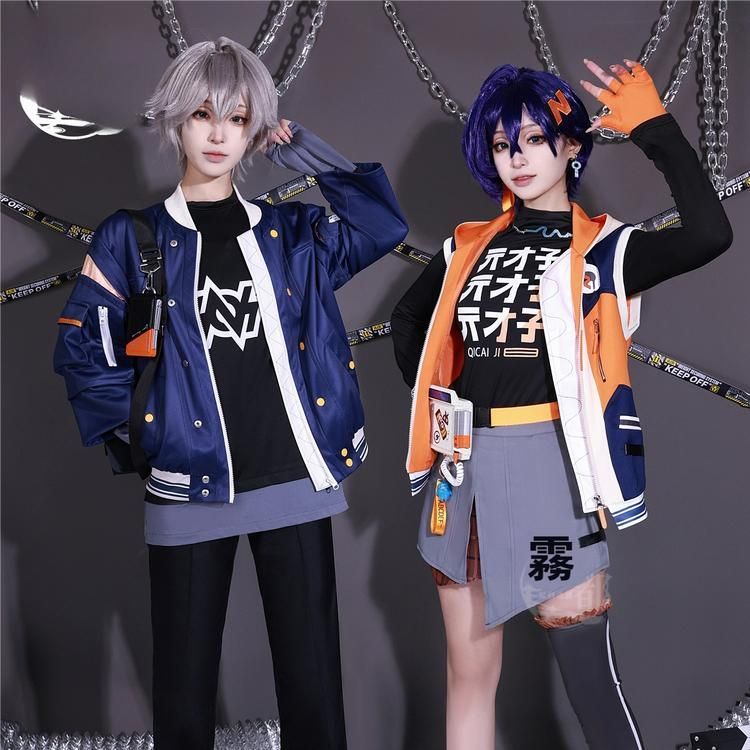 ♥ 霧都アニメ 絶区零 繩匠 鈴 COS衣装 哲 コスプレ セット 二次元ゲーム衣装 フルセット 文化祭 meilu51209