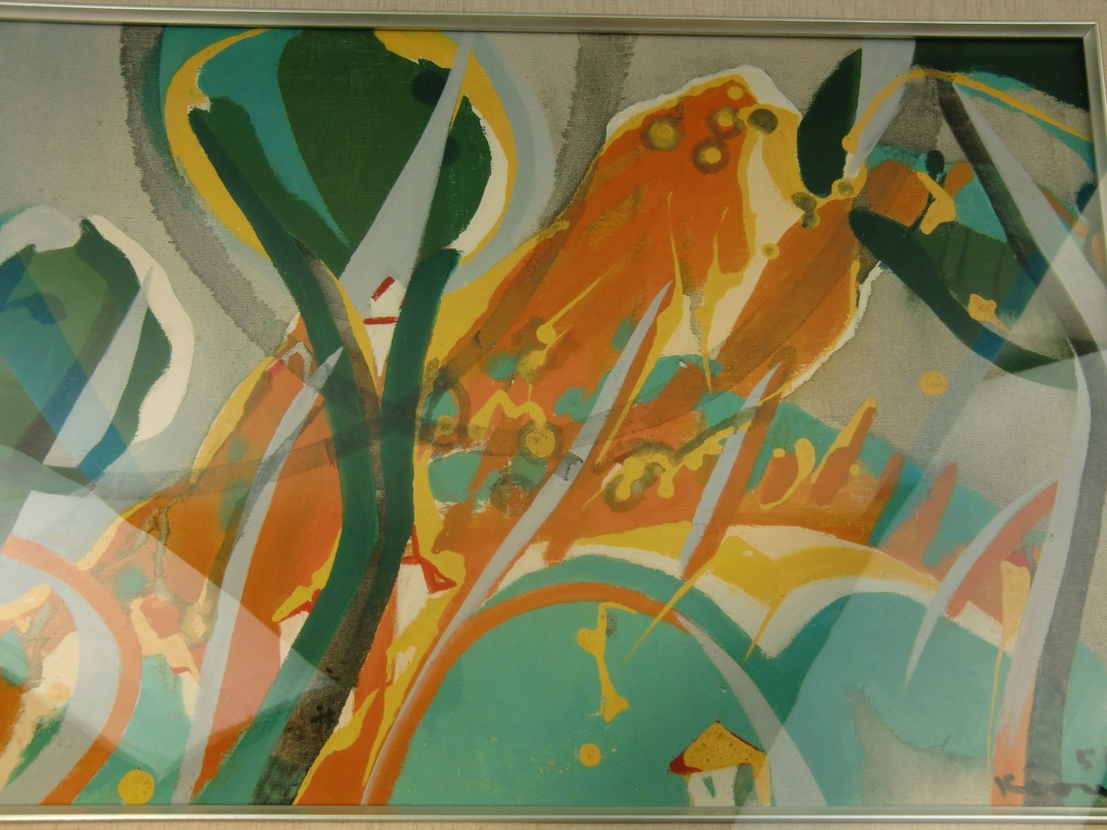 真作保証】西村計雄 「南フランス」 油彩 10号 50004428 油絵/日本画