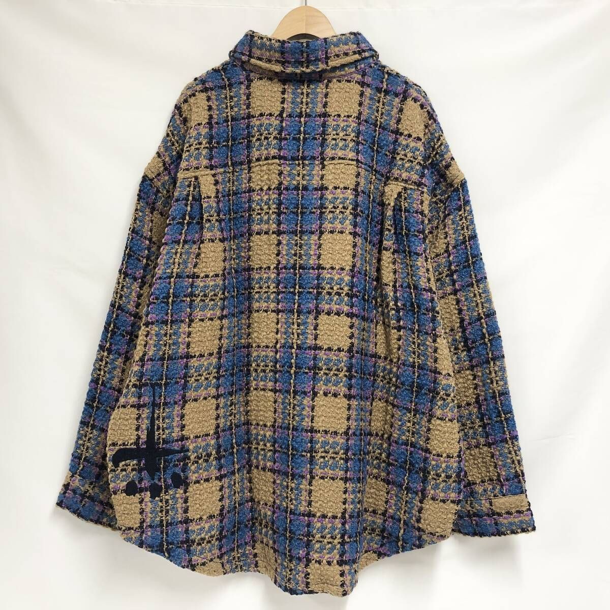 ○★新品未使用　カタリスト　ロイヤルフラッシュ別注　アウターシャツ　2　ブルー 新品未使用 CVTVLIST（カタリスト） ロイヤルフラッシュ別注 アウター