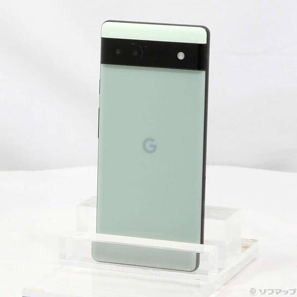 Google Pixel 6a セージ 中古品 Google Pixel 6a セージ 128 GB au 1ヶ月使用 中古】Google au 【SIM