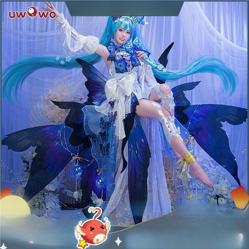 Uwowo悠窩窩 初の音律 未来の予夢 MIKUU コスプレ 衣装 meilu 51204