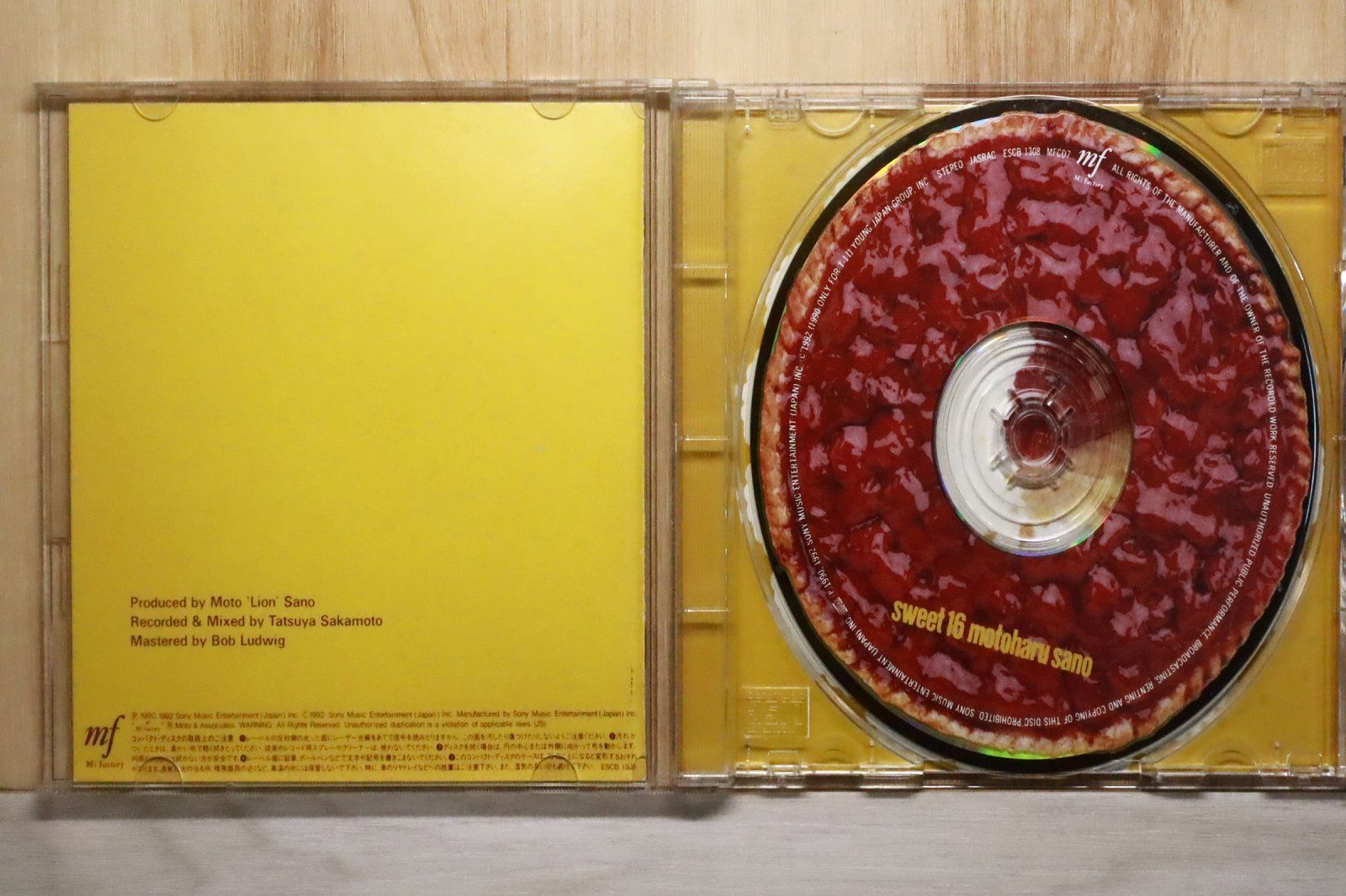 国内盤CD☆佐野元春/Motoharu Sano□ Sweet16 【ESCB1308