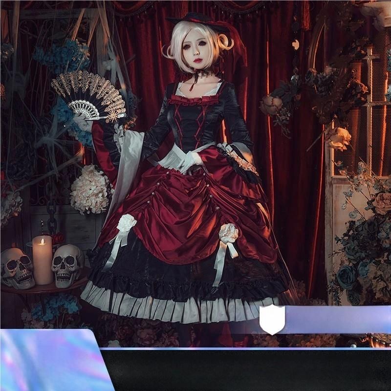 Identity V レッドクイーン ミッドサマーティーパーティー ゴシック衣装 meilu 51209