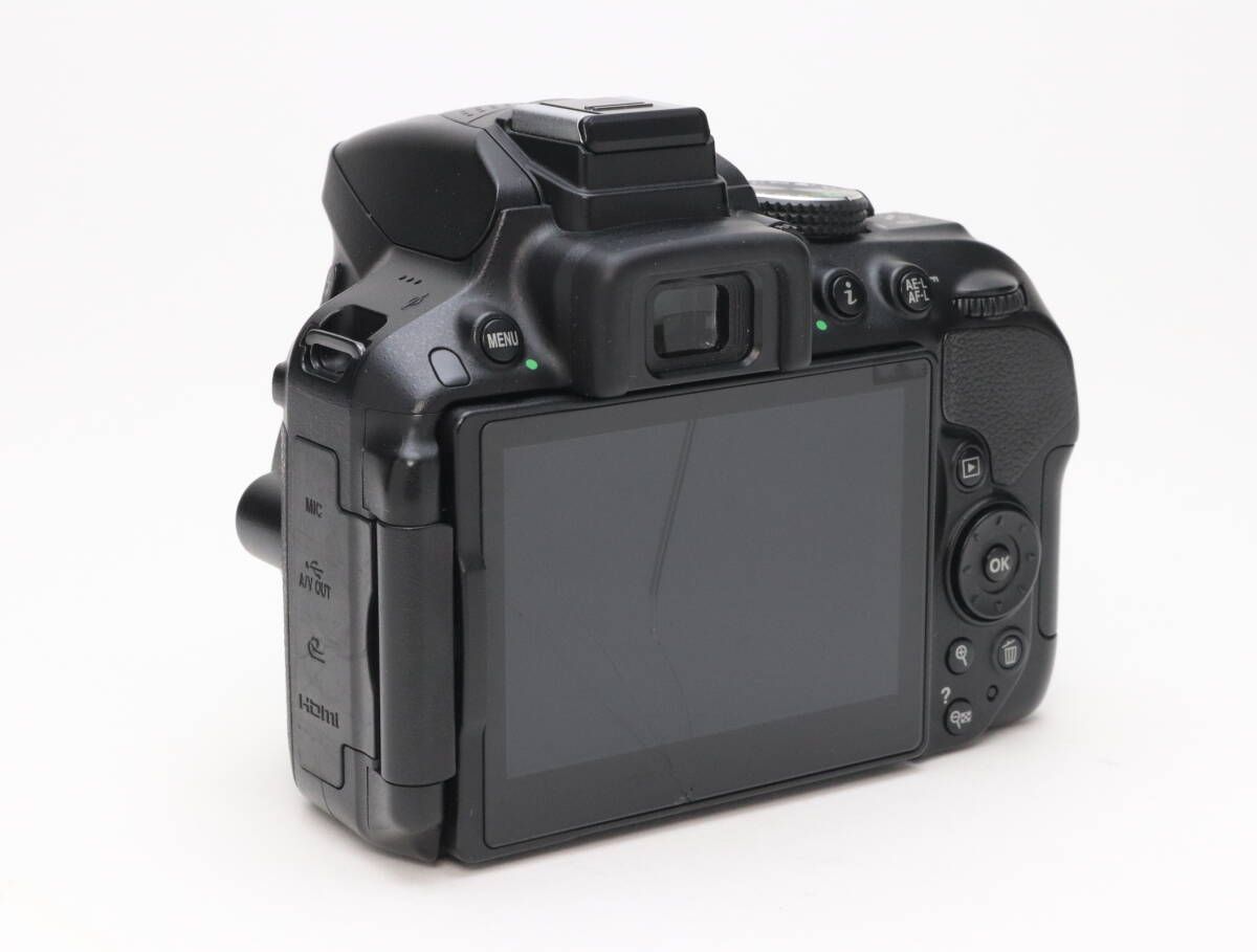 C (実用品) Nikon ニコン D5300 ブラック ボディ シャッター数 6,193枚