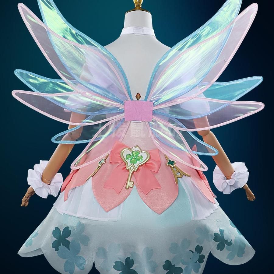 王者栄耀 瑶 雲中君 時之祈願 コスプレ服 瑶妹 遇 神鹿 境願 女性用 meilu 51209