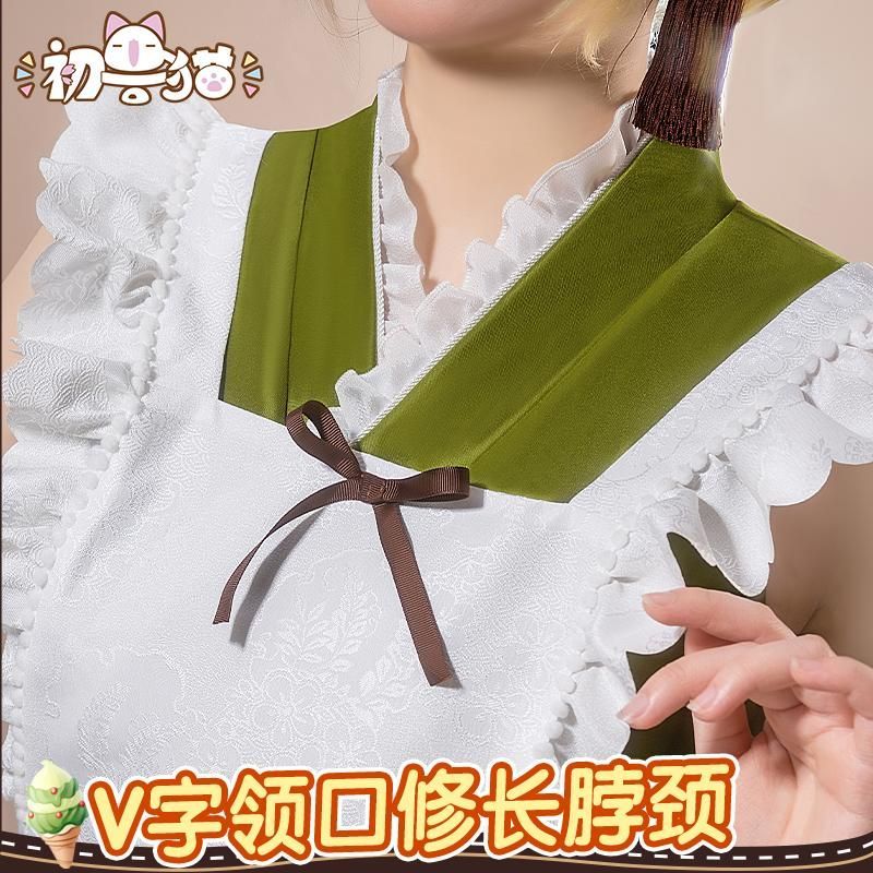 初獣猫 初ノ音 抹茶 初音ミク コスプレ衣装 二次元衣装 meilu 51209