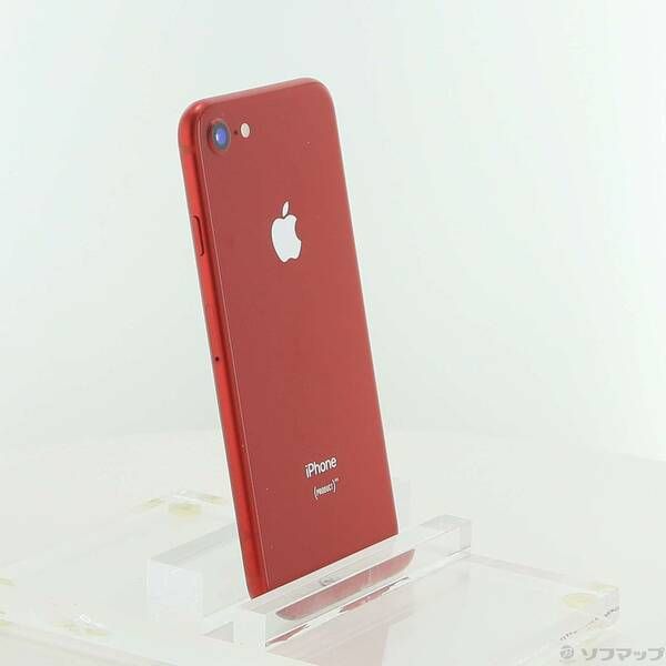 中古品〕 iPhone8 64GB プロダクトレッド MRRY2J／A SIMフリー【258