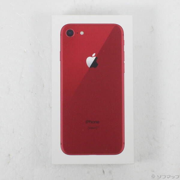 中古品〕 iPhone8 64GB プロダクトレッド MRRY2J／A SIMフリー【258
