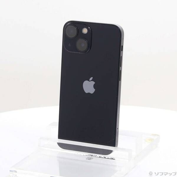 中古品〕 iPhone13 mini 128GB ミッドナイト MLJC3J／A SIMフリー【348