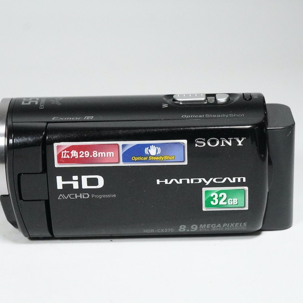 SONY ソニー HDR-CX270V ブラック 動作OK 返金保証 /2411 - メルカリ
