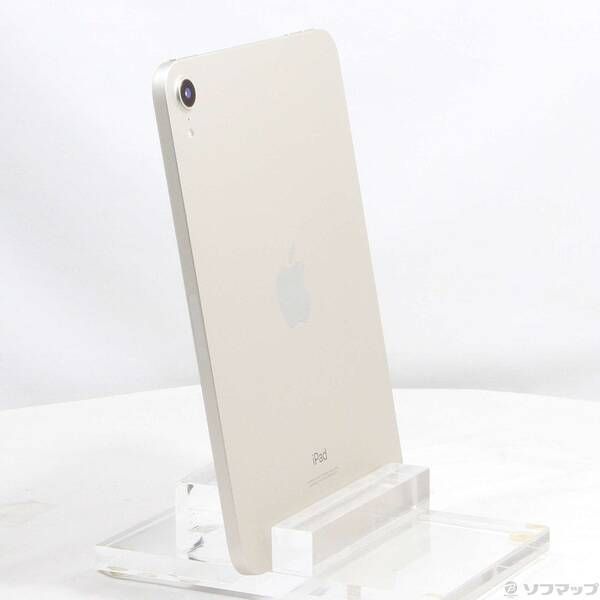 中古品〕 iPad mini 第6世代 256GB スターライト MK7V3J／A Wi-Fi【262