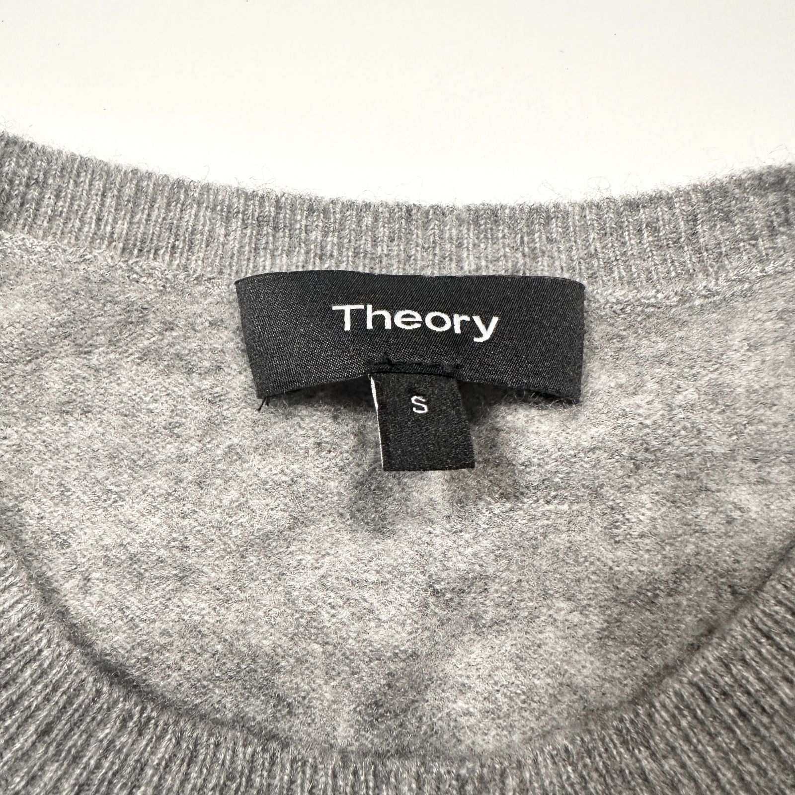 Theory セオリー ニット セーター KAYLENNA N カシミア100% グレー