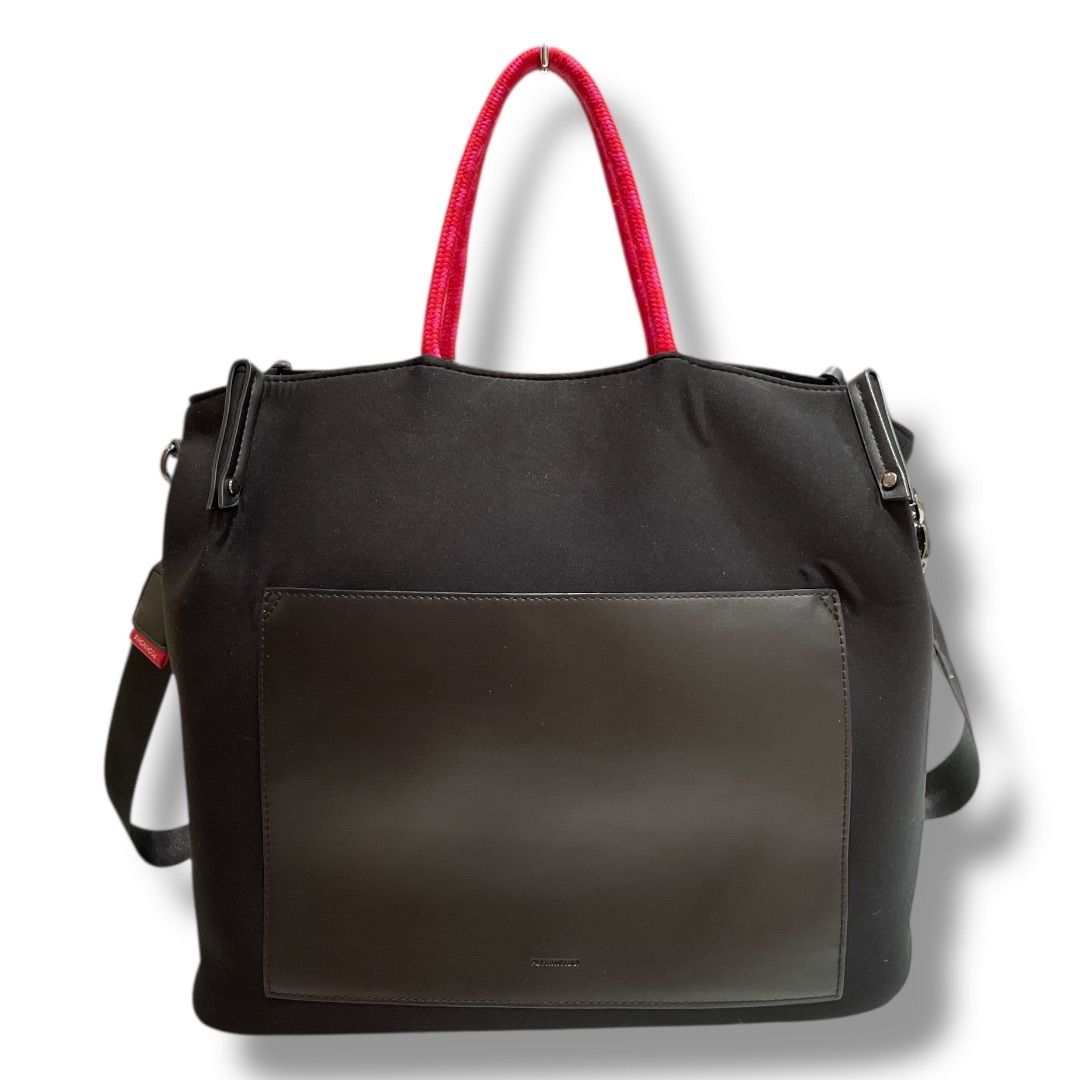 PECHINCHAR ペシンシャ ロゴワッペンネオプレーントートバッグ 2WAY 