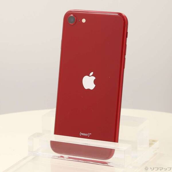 も*け様 iPhone SE (第3世代) レッド iPhone SE (第3世代) (PRODUCT)RED 128GB au [レッド] 中古(白ロム