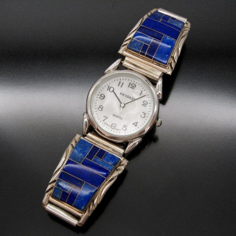 Navajo ナバホ族 シルバーアクセサリー 腕時計 ブレスレット 楽天市場】【中古】Navajo ナバホ族 ウォッチブレス ターコイズ