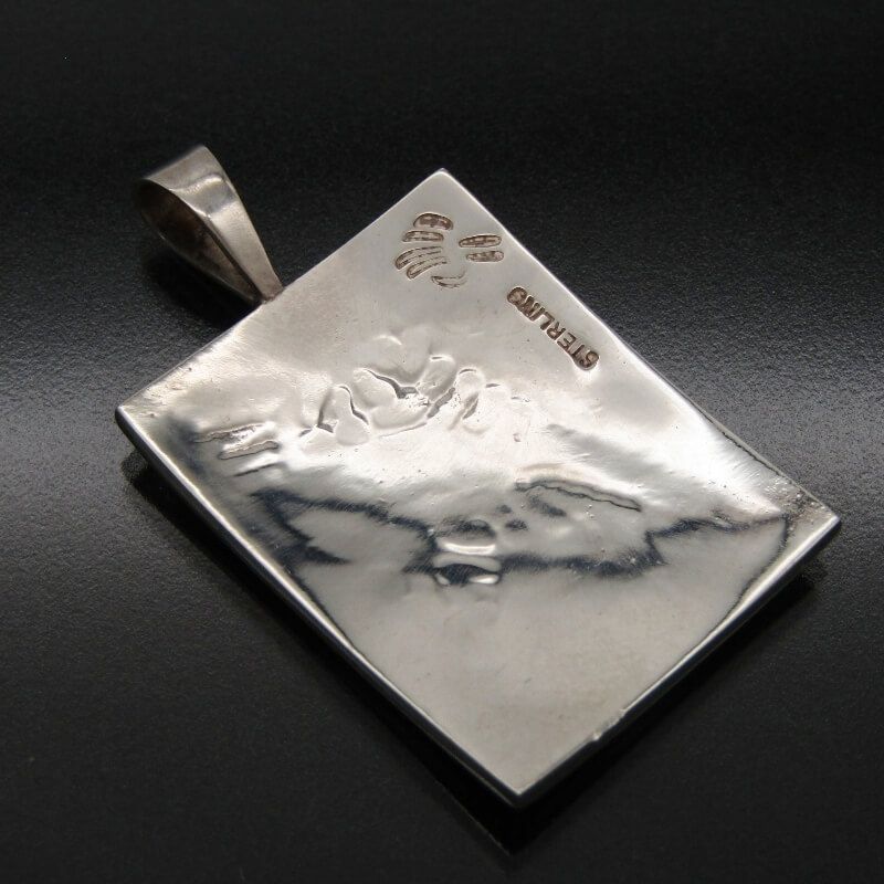 美品 Willis Humeyestewa ホピ族 ペンダント ロングヘアカチナ