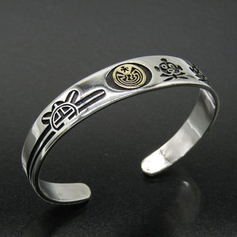 Jason Takala ホピ族 バングル 14K メイズ オーバーレイ ジェイソン