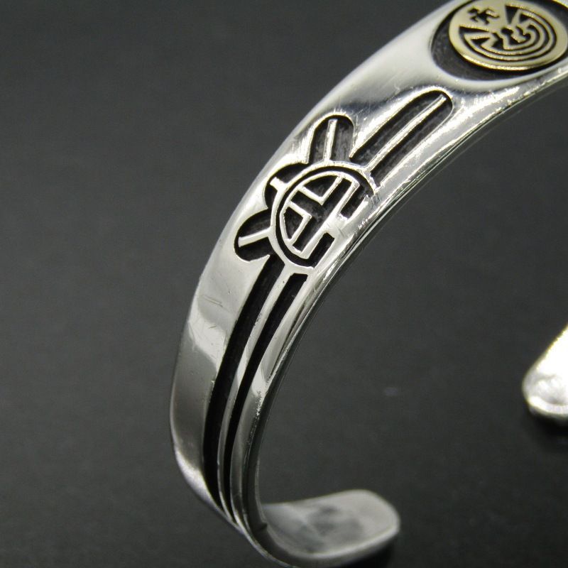 Jason Takala ホピ族 バングル 14K メイズ オーバーレイ ジェイソン