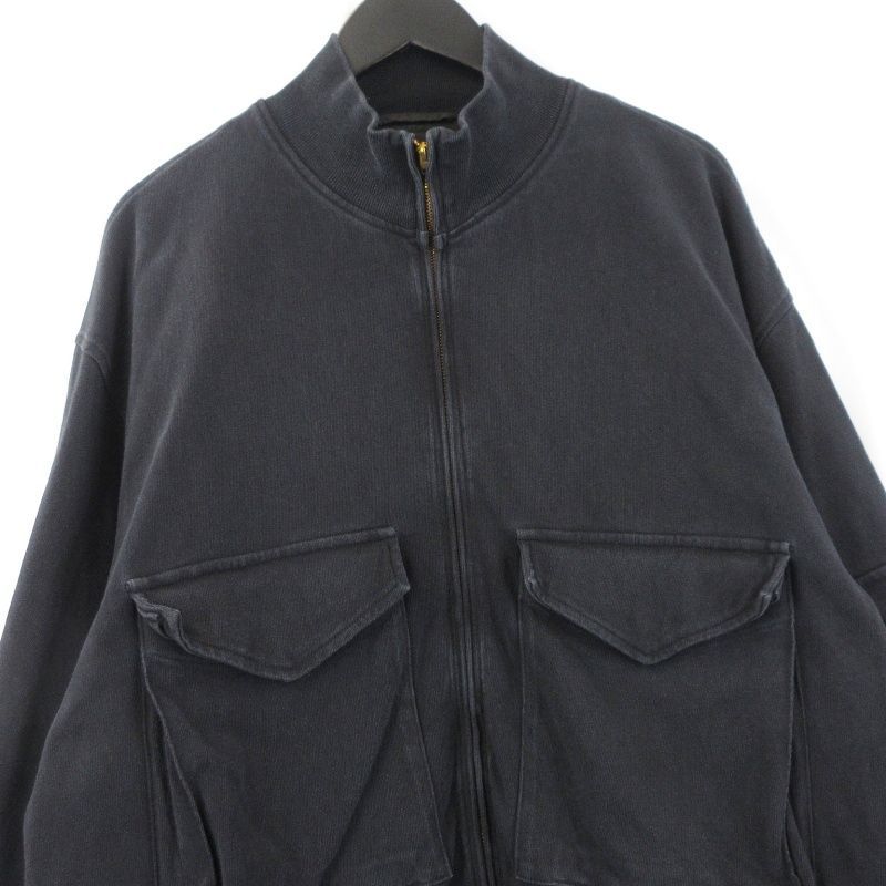 美品 COMOLI コモリ コットンジャージ G8ジャケット C03-05005  