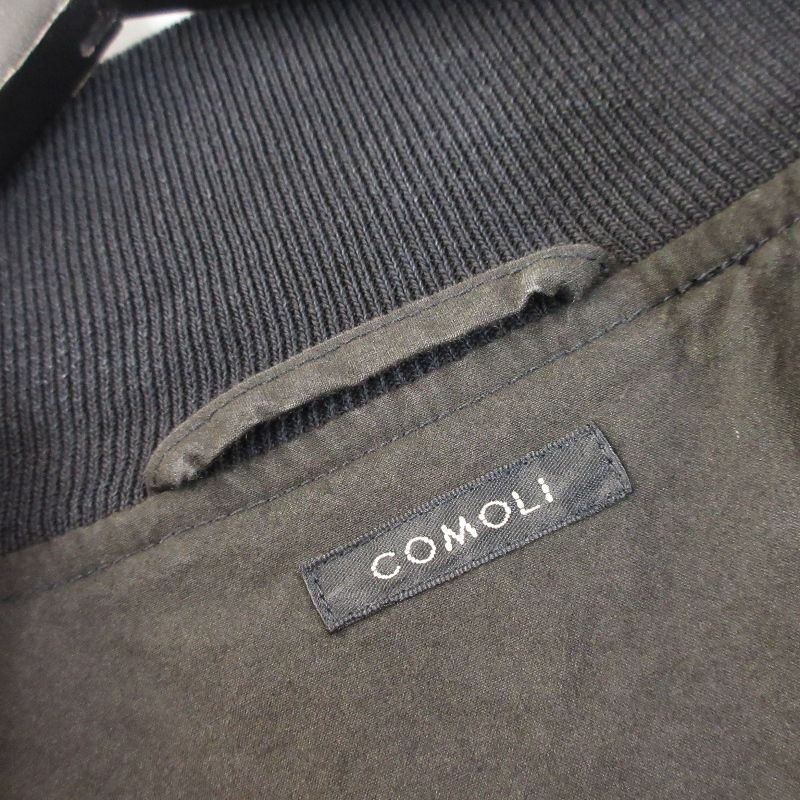 美品 COMOLI コモリ コットンジャージ G8ジャケット C03-05005  