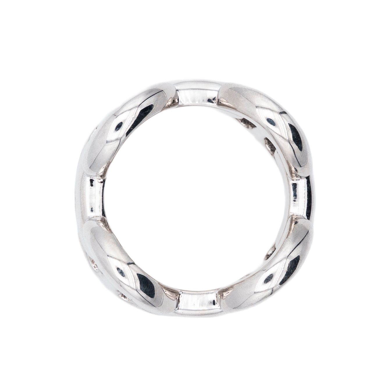 新品】HOORSENBUHS ホーセンブース Quad Link Ring Silver - メルカリ