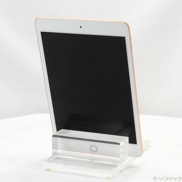 中古品〕 iPad mini 第5世代 256GB ゴールド MUU62J／A Wi-Fi【377
