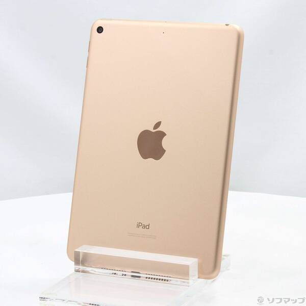 中古品〕 iPad mini 第5世代 256GB ゴールド MUU62J／A Wi-Fi【377