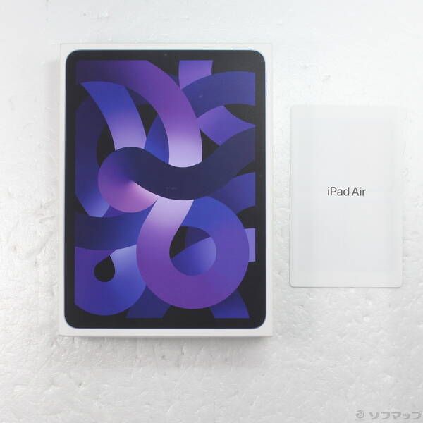 中古品〕 iPad Air 第5世代 64GB パープル MME23J／A Wi-Fi【371