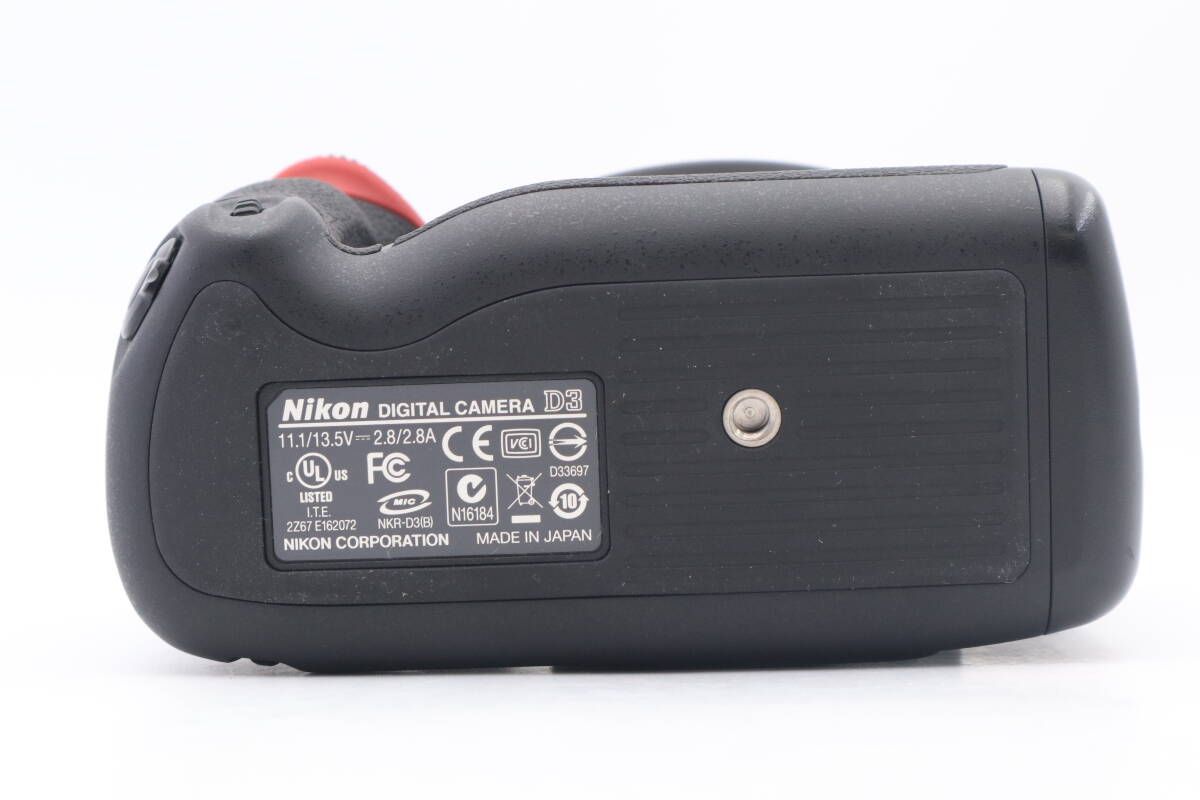 シャッター回数: 636 Nikon D3 ニコン デジタル一眼 ブラック (f11501