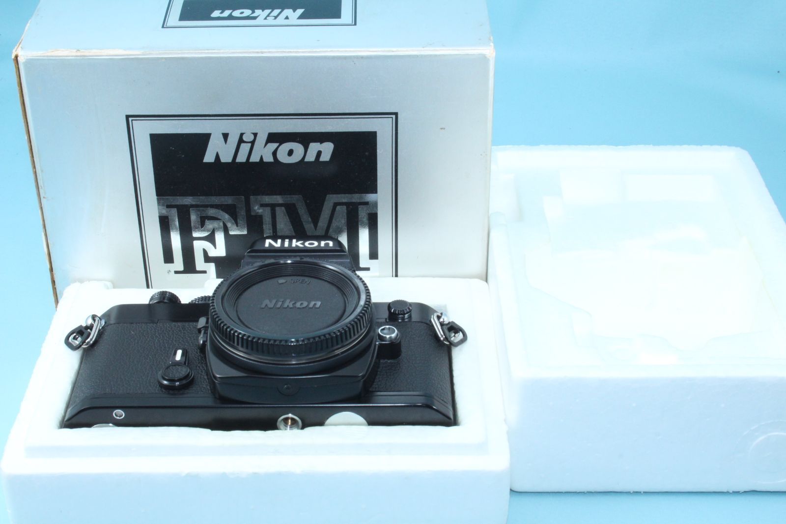 美品 Nikon FM ブラック ボディ 元箱付 返品保証 ニコン 一眼レフ