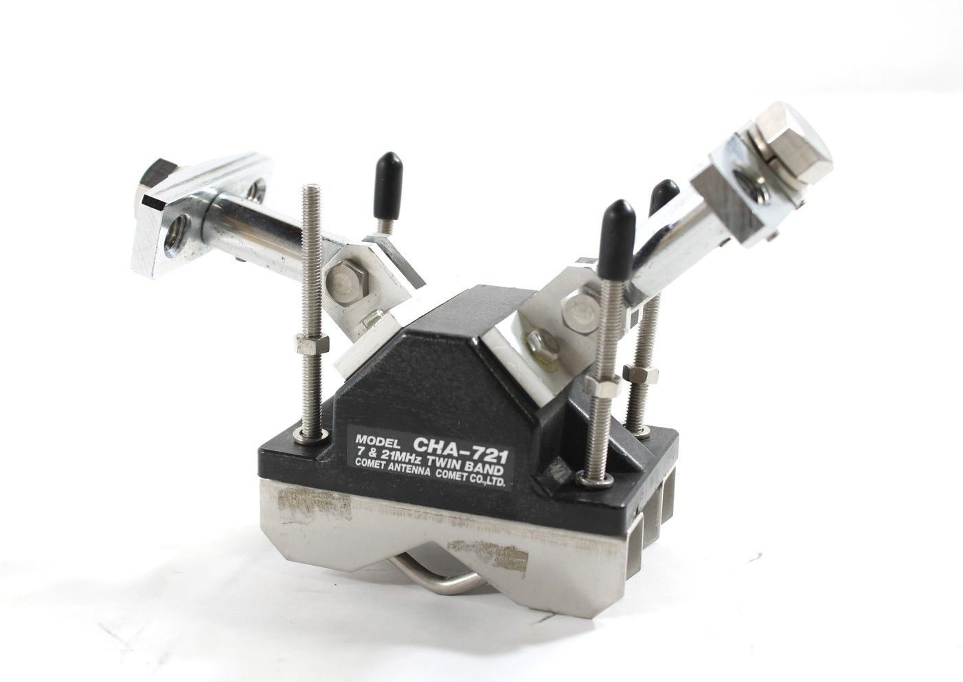 現状品 コメット アンテナ ベース 台座 CHA-721 7MHz帯＆21MHz帯 共用  