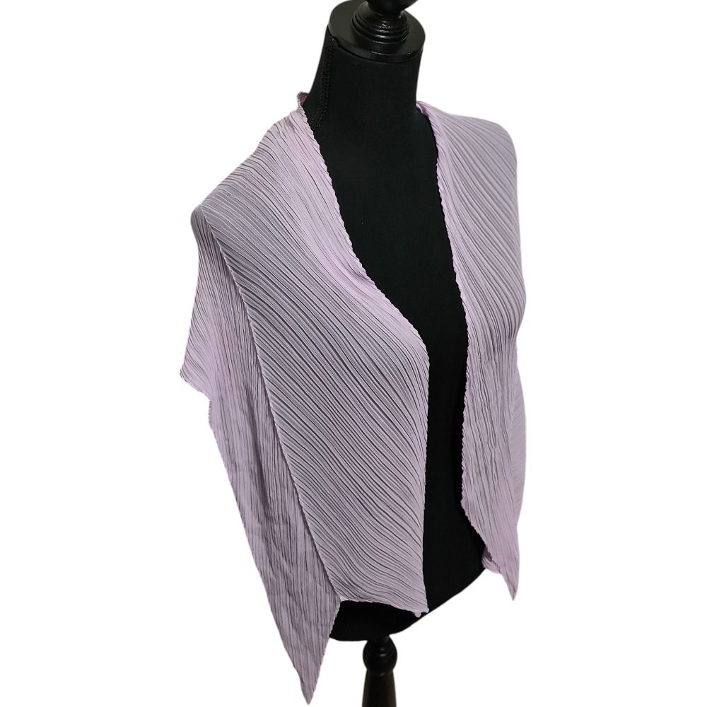 プリーツプリーズストール⭐グレー 美品 Pleats Please Issey Miyake プリーツプリーズ イッセイミヤケ