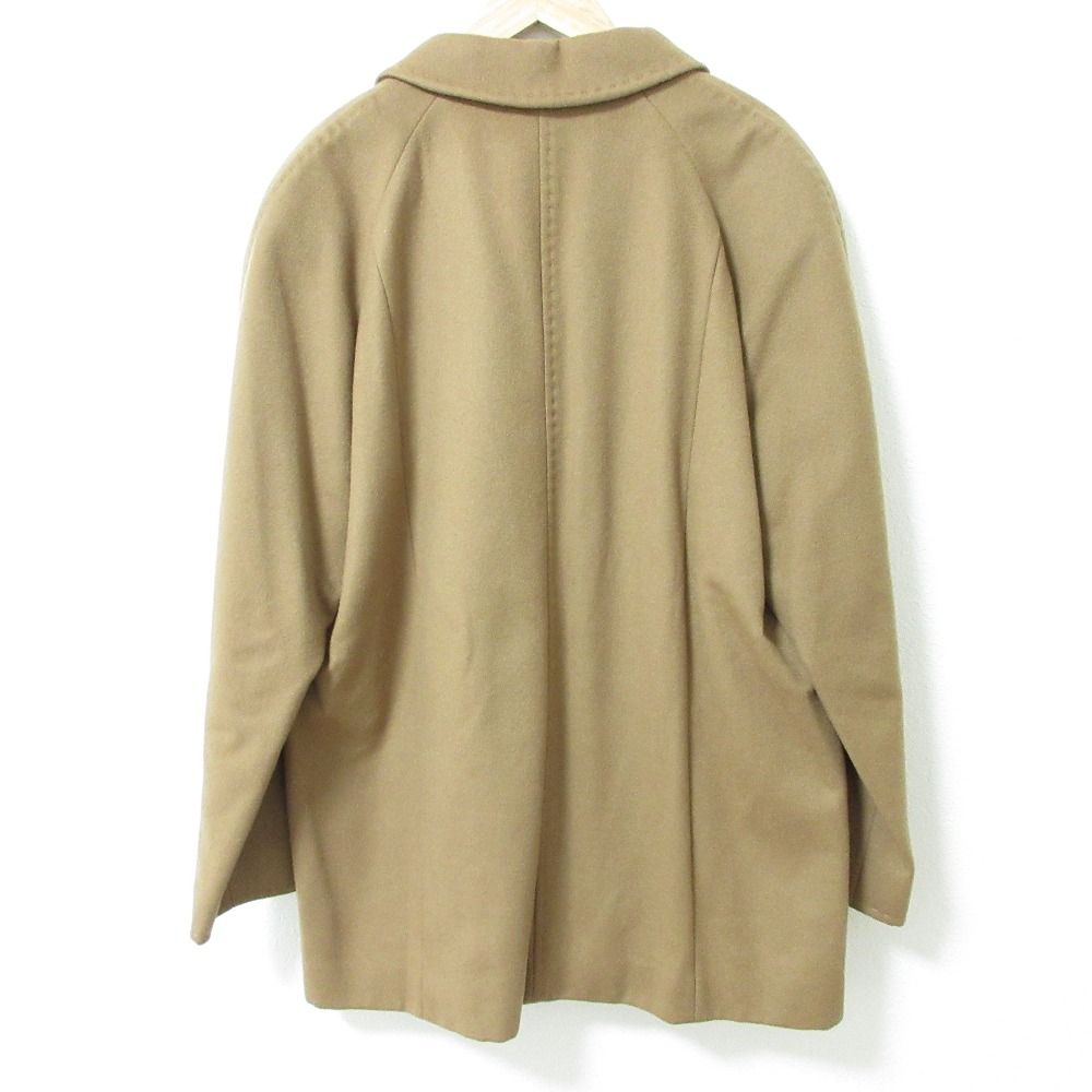 Leilian レリアン カシミヤ100％ テーラードカラー ミドルコート