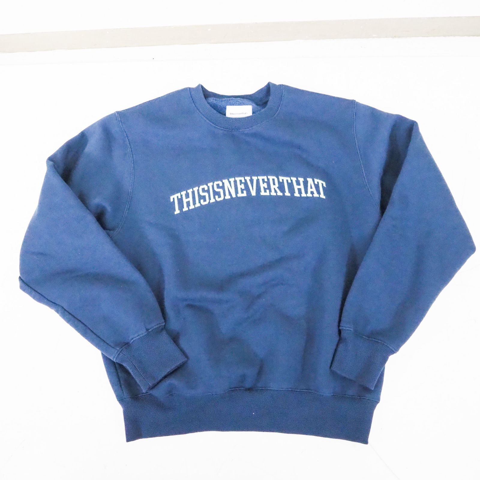 thisisneverthat ネイビー スウェット M thisisneverthat® ネイビー スウェット M thisisneverthat ネイビー