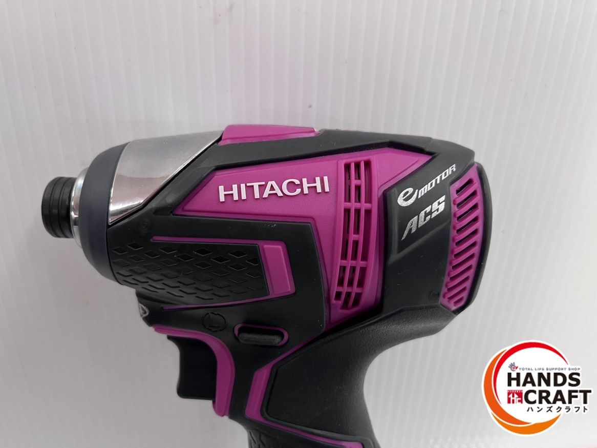 HITACHI 日立 WH14DSL2 インパクトドライバ 中古品 本体のみ 14.4V対応 【ハンズクラフト宜野湾店】 ☆日立工機 HITACHI 14.4V 充電式インパクトドライバ WH14DDL 本体のみ