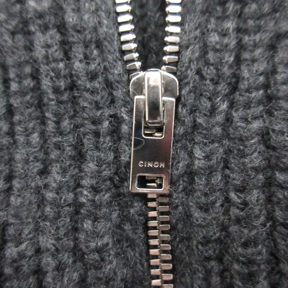 美品 CINOH チノ ウール ドライバーズ ニット ベスト 22WKN009 サイズ