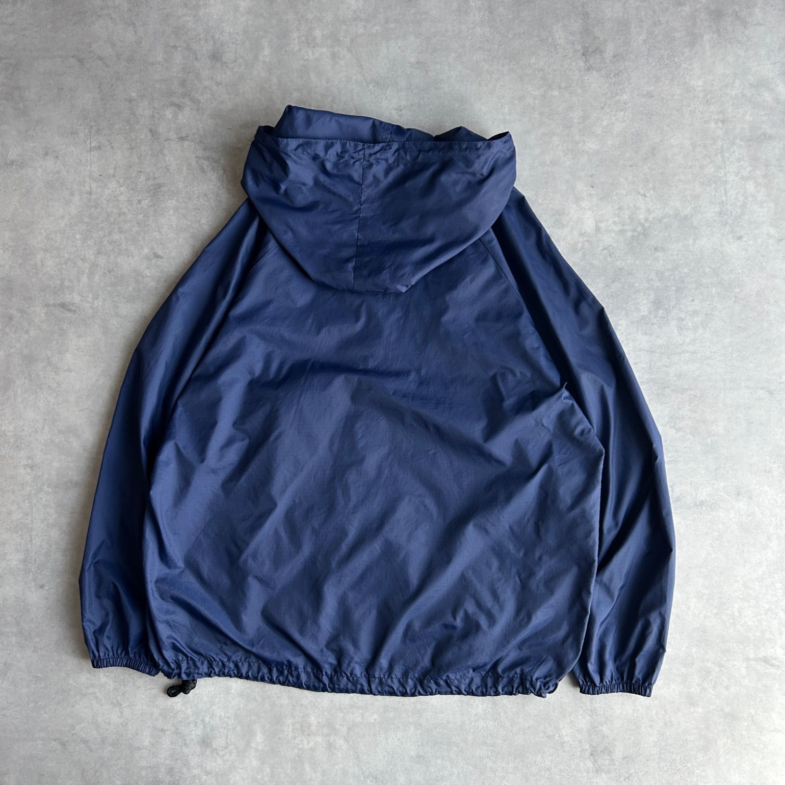 90s OLDGAP ネイビー アノラック ナイロンジャケット ドローコード 90s OLDGAP ネイビー アノラック ナイロンジャケット ドローコード