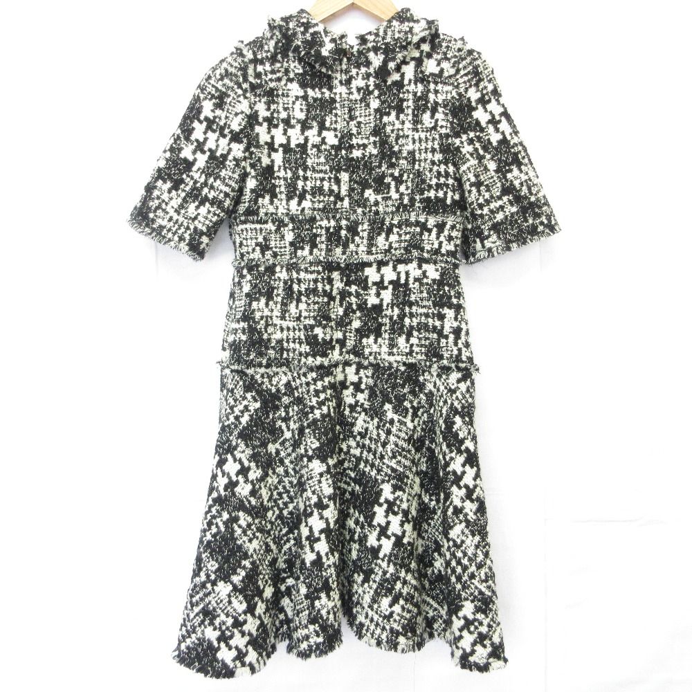Dolce & Gabbana ツイードワンピース 美品 DOLCE&GABBANA ドルチェ＆ガッバーナ ドルガバ キッズ 半袖 ひざ