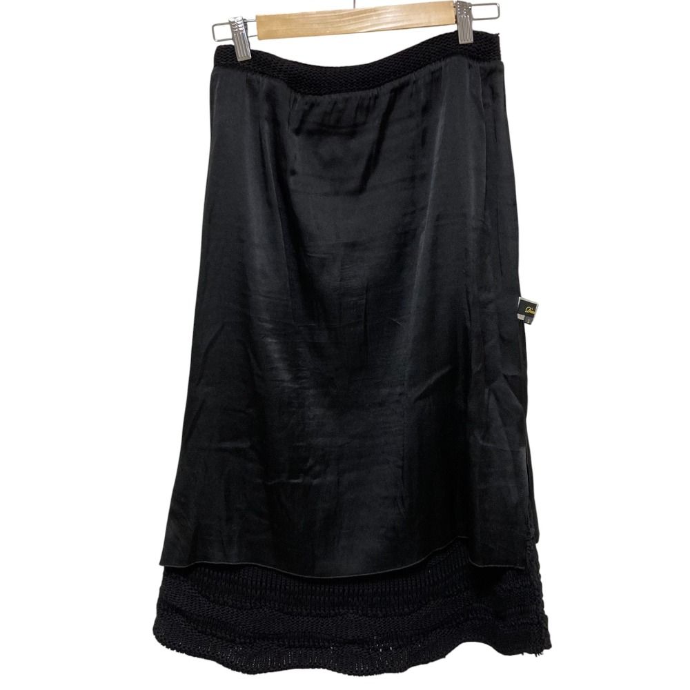 drawer ドゥロワー フリンジ ミディアム タイト スカート ドゥロワーの